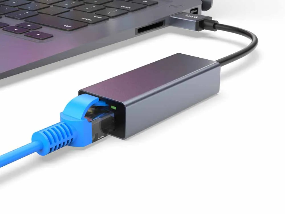 Gigabit Mini Port 1G Lan Cards 1000M USB C Ethernet Adapter External Wired Network Card Lan Converter Rj45 3.1 Hub Stock