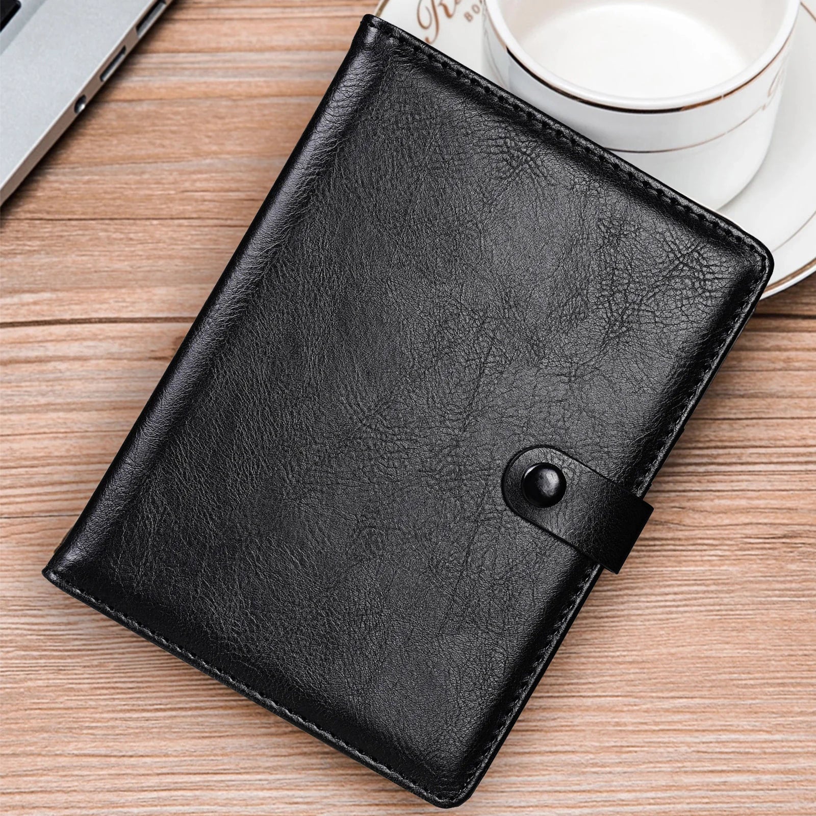 The Passport Cover Plus the Locator Protecttine Cover High-quality Leather 3capacity Display Tiered Management