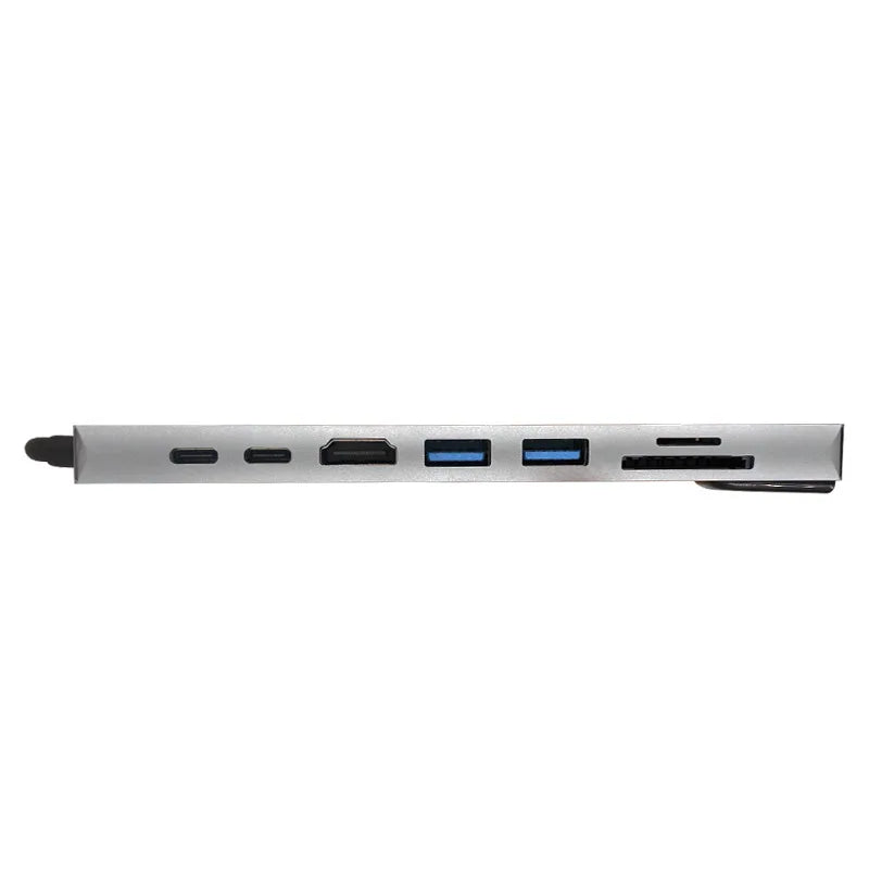 Hot Pont Usbc Hub to hd Adapter Kit Pd Fast Charge 8 En 1 Usb Type c Hub Switch Dock for Tablet Dock Station - Free Item