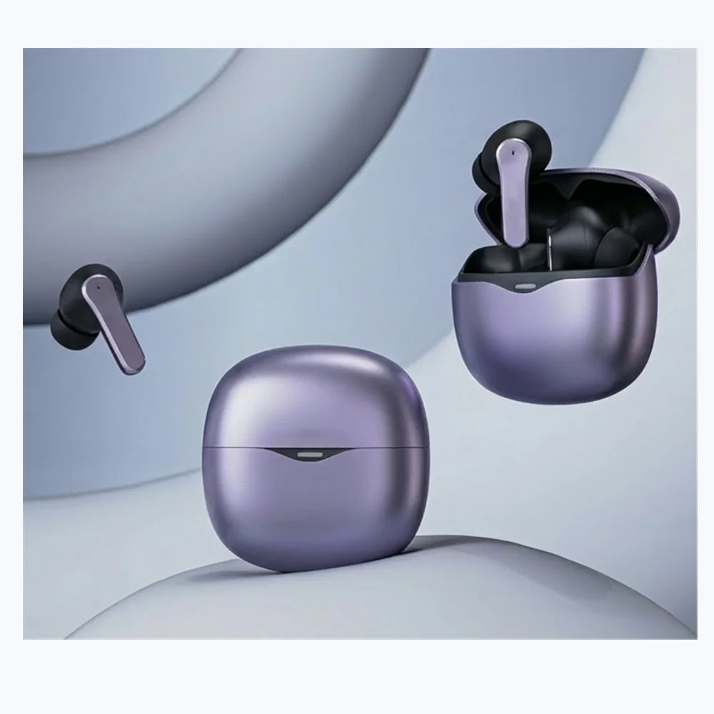 Colorful Wireless Earbuds Touch Control Earphone TWS Headset With Deep Bass Sound 650mAh Large Battery Support ANC APP Control - Free Item