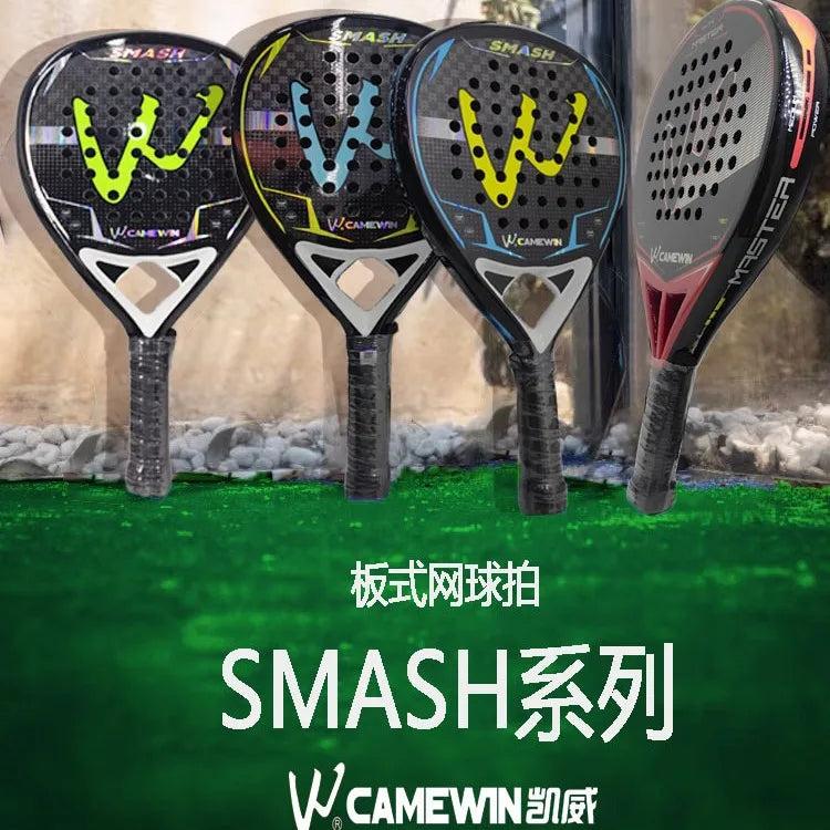 CAMEWIN Kaiwei High Power Padel Tennis Racket with EVA Grip and Nylon Net for Training Game-Direct Manufacturer's Stock