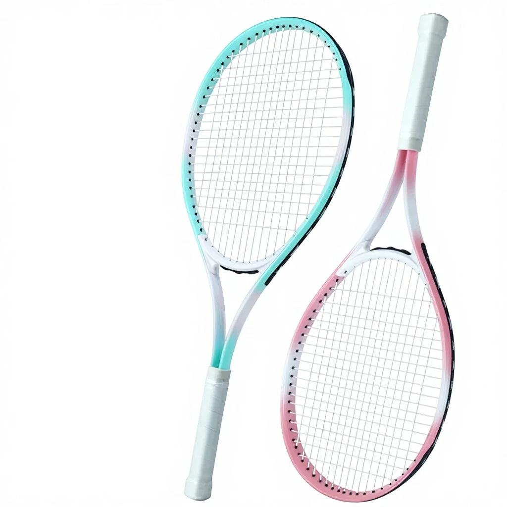 Tennis Trainer Single Player Training Rebounder Set Racket Beginner's Training Automatic Rebound Iron