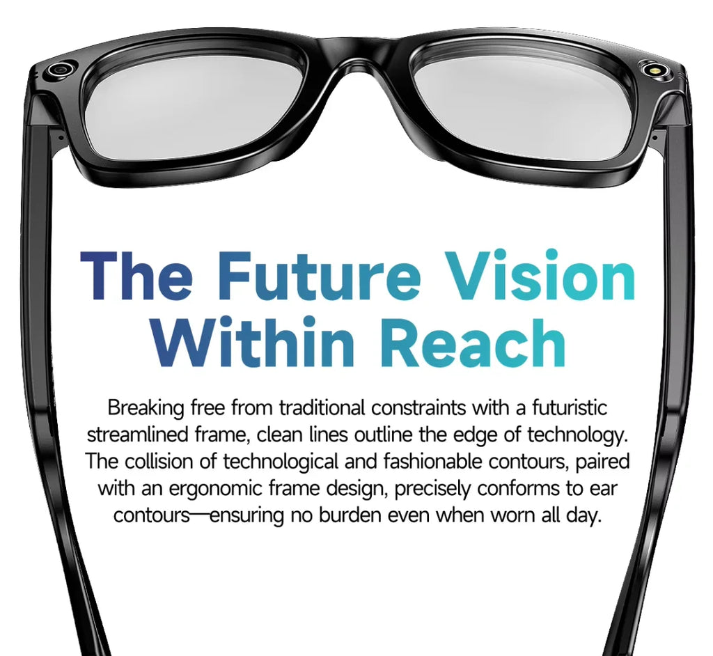 Hot GS4 MAX Smart Glasses Intelligent Recognition 8MP Camera Video Recording Al Translation Smart Wearable Headset