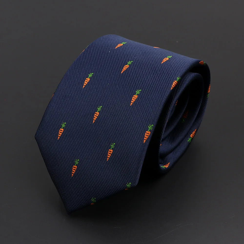Men's Skinny Ties Jacquard Neckties for Wedding Business Suits Party Neck Ties Neckwear Slim Gravatas Accessories Gift For Men