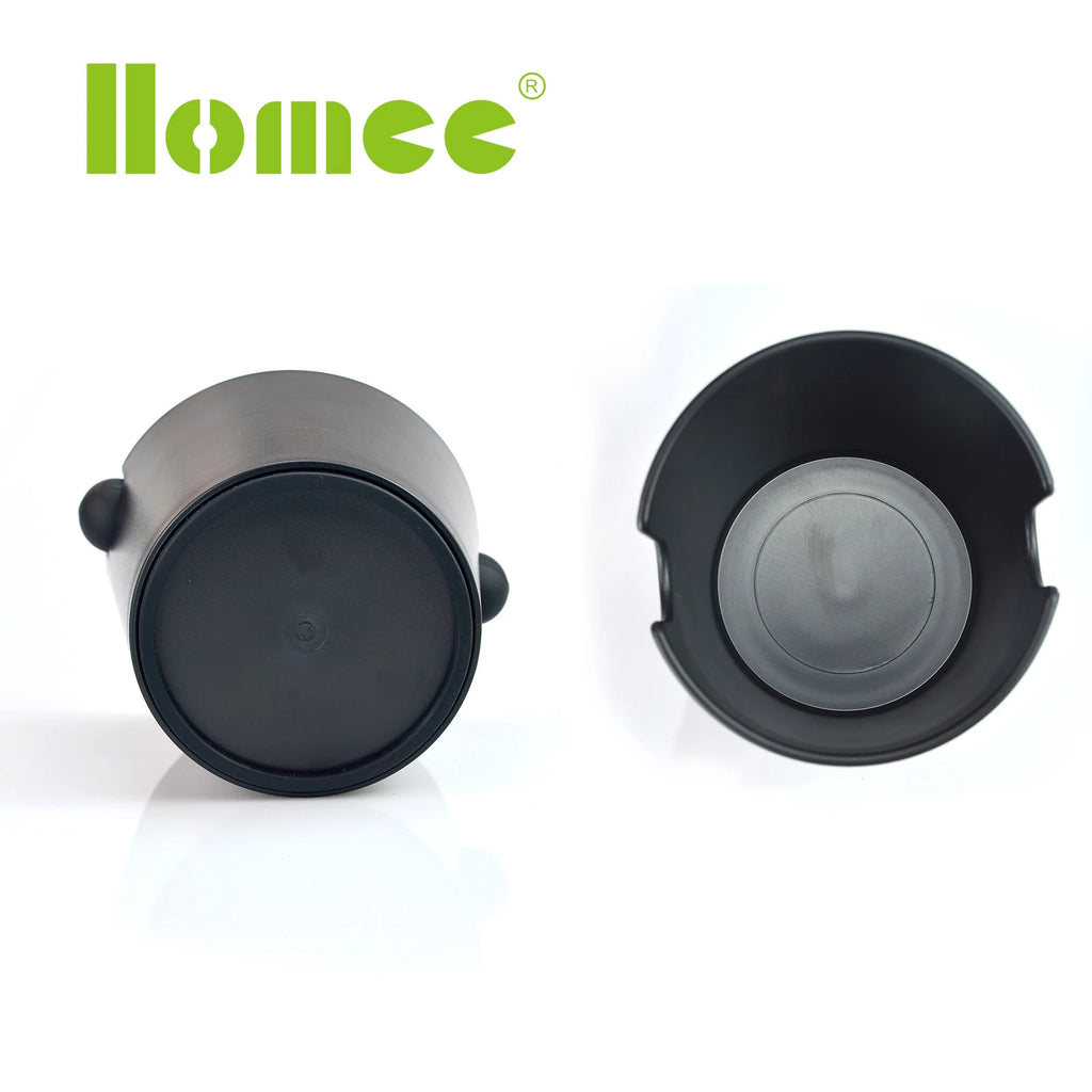 Wholesale Coffee Accessories Round Plastic Grind Container Espresso Knock Box