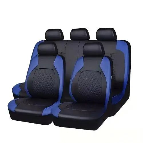 COBRA Universal Model PVC Low-Back 9-Piece All-Season Car Seat Covers Set
