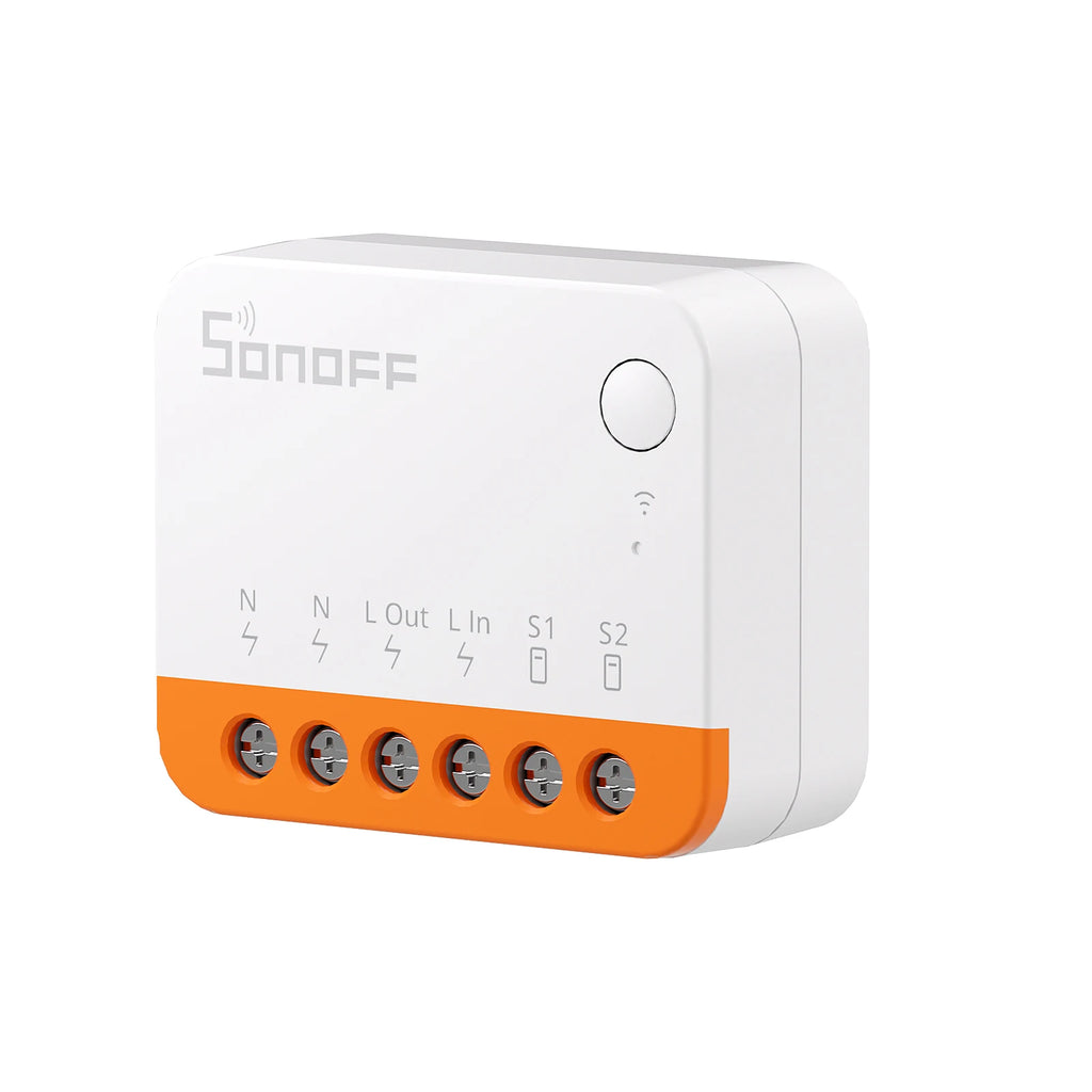 SONOFF MINIR4  MINI Extreme Wi-Fi Smart Switch Super Tiny Size Detach Relay Mode External Switch Control EWeLink APP Control