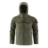 Autumn Winter Men's Vintage Pullover Hoodie Solid Color Long Sleeve Coat Comfort Warm Style Windbreaker Jacket Custom