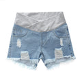 2024 Pregnant Women's Shorts Summer Wear Low-waisted Denim Shorts Summer Wear New Spring Loose Pants for Pregnant Women Clothes
