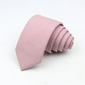 Fashion Neckties Classic Men's Slik Polyester Solid Color Tie For Business Party Wedding Suit Shirt Skinny Neck Ties Accessory - Free Item.