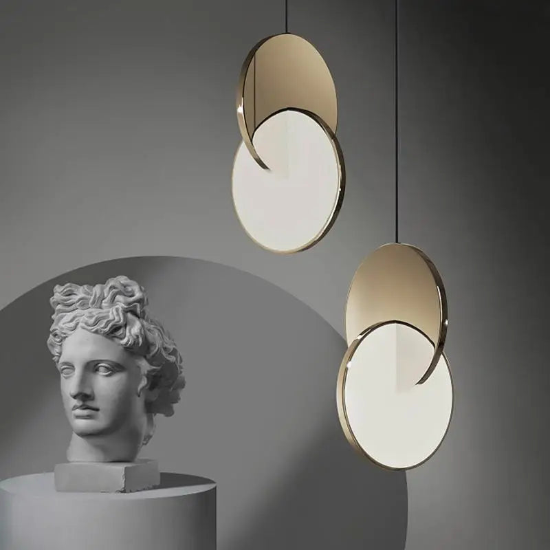 Hot Sale Modern LED Iron Hanging Lamp Gold Pendant Lights for Home Decoration Hotel Hall Restaurant Cafe