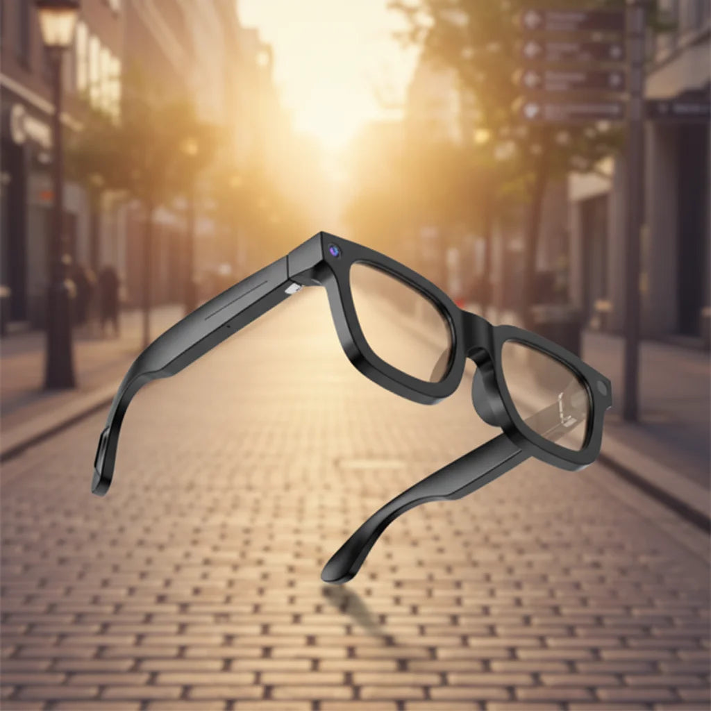 G300C New Technology High Quality Electrochromic Lens 1080p HD Shooting Smart Glasses AI Assistant IP68 Waterproof Voice Control
