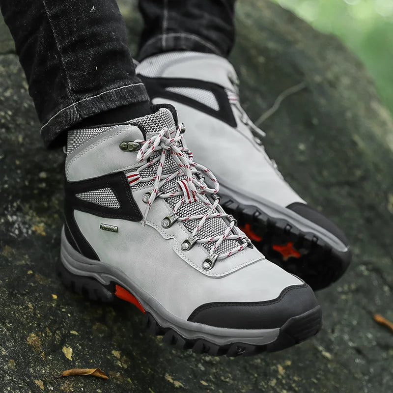 Anti-Slippery Climbing Shoe Rubber Style Zapatos De Estilo Transpirable Para Caminar Outdoor 2024 Waterproof Hiking Shoes
