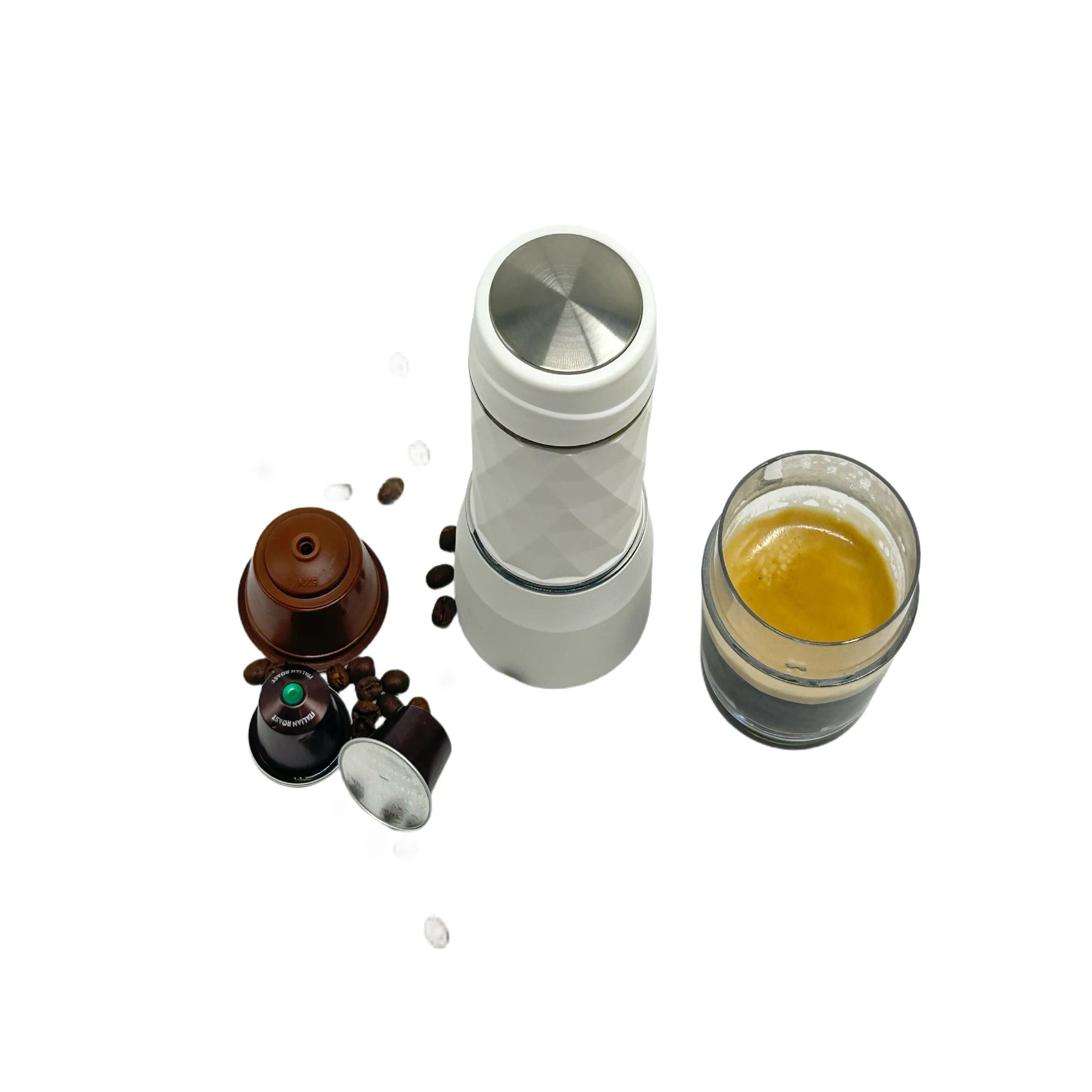 Portable Espresso Coffee Maker Outdoor Coffee Maker Favorable Priced Stainless Steel Plastic Manual  Household Car Outdoor Hotel