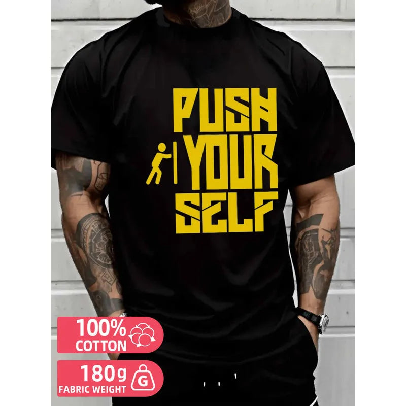 Unisex Funny T-Shirt Cool 180gsm Heavy Weight Essentials Tee for Father Basic Tops Shirts Made in USA Gift Idea