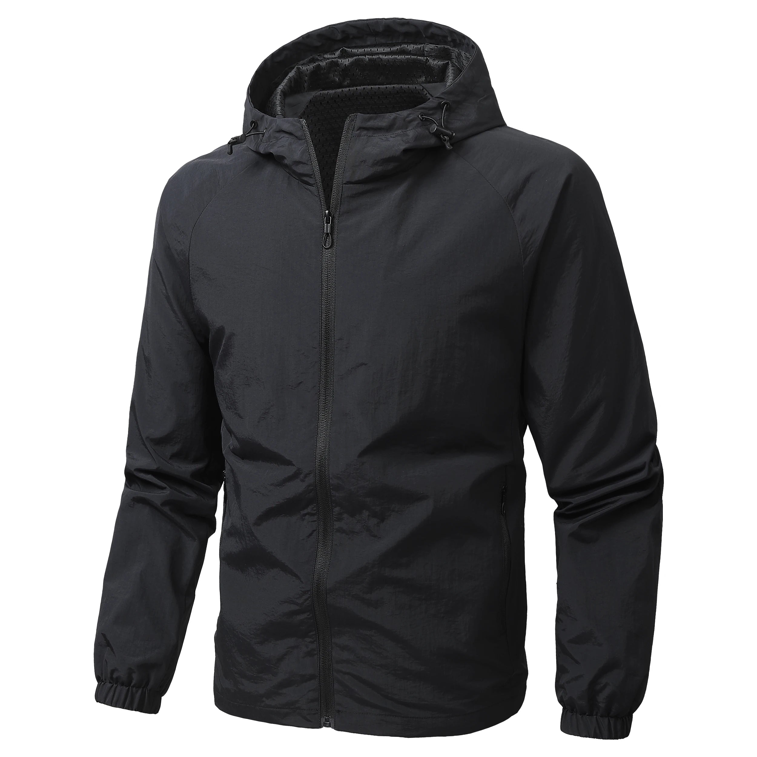 Wholesale OEM Men's Tactical Jackets Custom Waterproof Breathable Windbreaker Jacket Custom ArmyGreen Team Jacket