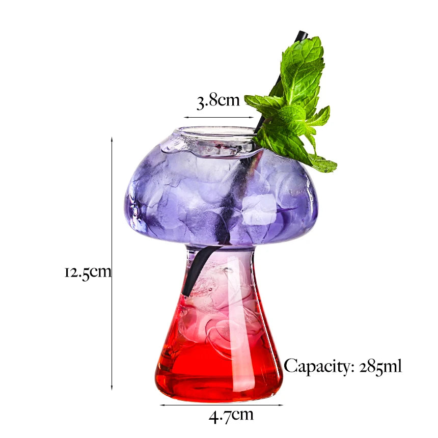 Creative Cocktail Glass - Porcupine Fish/Swan/Rose/Octopus/Bird Design Cocktail Glass, Novelty Drink Cup for KTV Bar Night Party