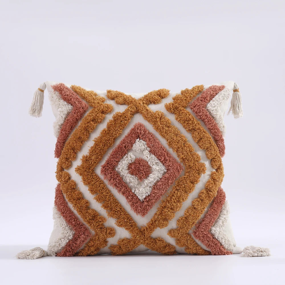 45 * 45/30 * 50cm Moroccan Bohemian Plucked Nordic Style Pillowcase Hotel Home Living Room Sofa Cushion Cover