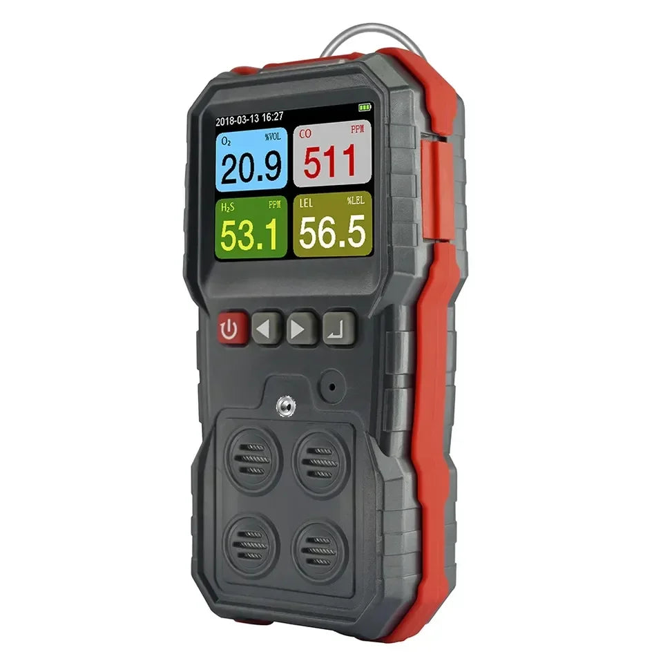 WT8811 Gas Analyzer Multi-Compound Monitor for Combustible Gas CO2 Oxygen (O2) Hydrogen Sulfide (H2S) Carbon