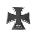 Iron Cross Chrome Metal Germany 1813 Malta Virtue Symbol Medal Cross Emblem Motorcycle Car Styling Badge Stickers Decal Auto Pat