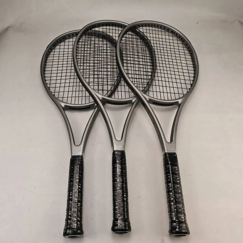 97v13 Professional Intermediate Graphite Tennis Racquet-Full Carbon Frame Eco-Friendly 270g Weight 4 1/4 Grip Tennis Racket