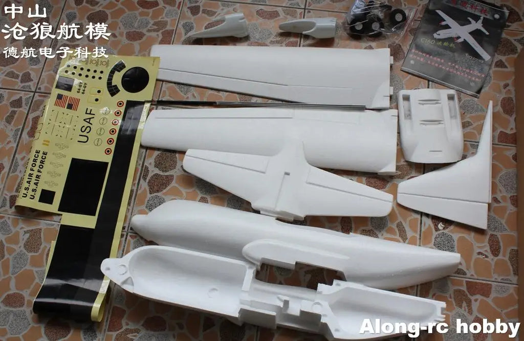 RC Airplane RC Model Hobby Toys  1120mm Wingspan  C-160 C160 Transall RC Plane( kit set-No RC  ) EPO Foam Aircraft DIY RC Model