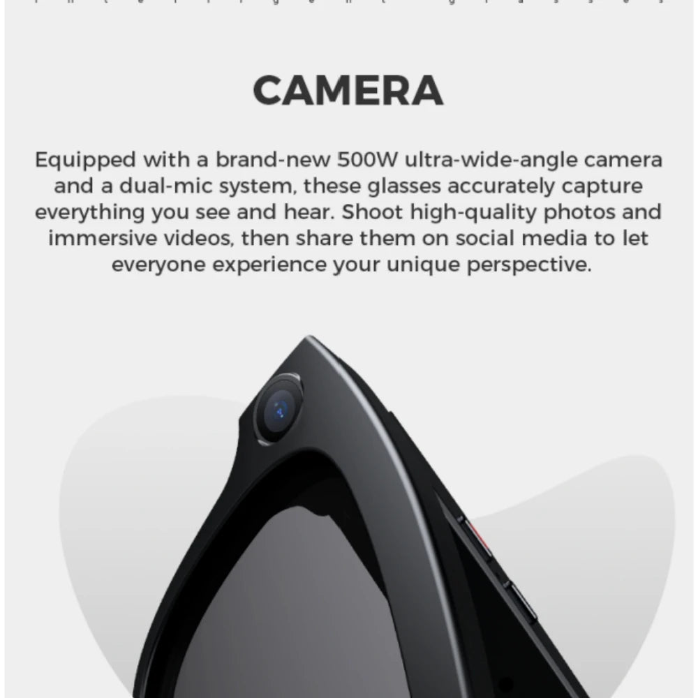 M01S Smart Sunglass with Camera 5MP Pixels AI Global Translate Chatgpt WIFI Connection Video Picture Calling Glasses Men Women