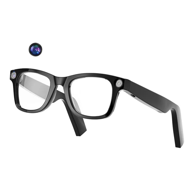 Latest New Technology Customized AI Camera Sunglasses Smart TWS Headset with Video & Picture Recording Functionality Wholesale