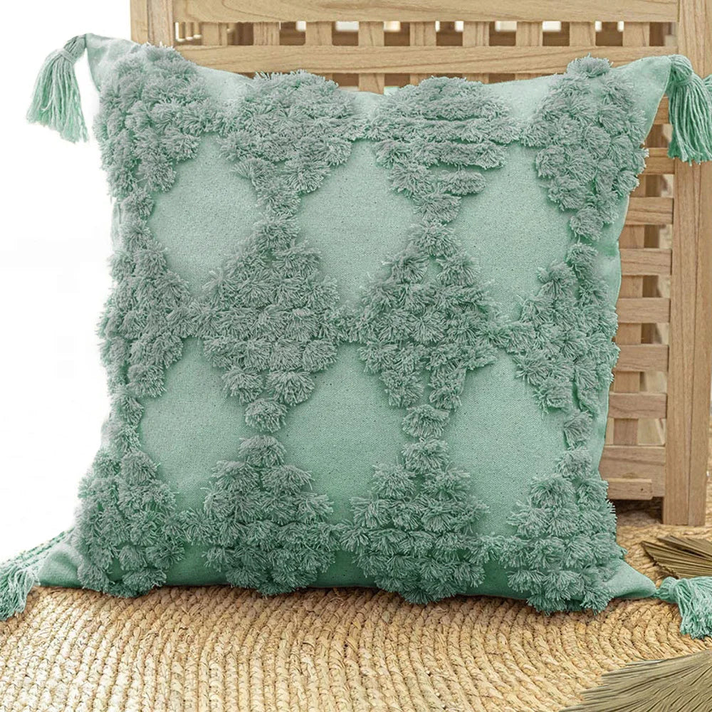 45 * 45/30 * 50cm Moroccan Bohemian Plucked Nordic Style Pillowcase Hotel Home Living Room Sofa Cushion Cover