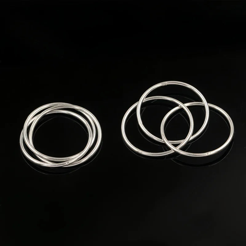 GR061 Tarnish Free 14k Gold Filled Jewelry 1.0mm Rolling Dainty Ring Daily Wear for Women