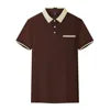 New Design Unisex Plain Short Sleeves Corporate Oversized ProfessionalGolf T-shirtLapel Custom Work