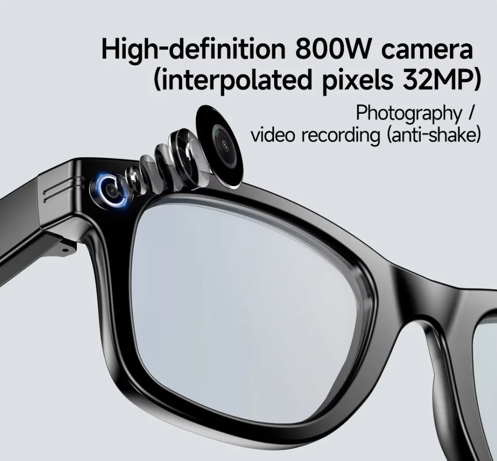 Hot GS4 MAX Smart Glasses Intelligent Recognition 8MP Camera Video Recording Al Translation Smart Wearable Headset