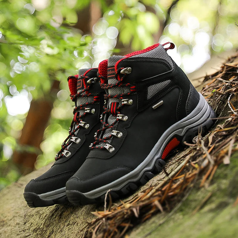 Anti-Slippery Climbing Shoe Rubber Style Zapatos De Estilo Transpirable Para Caminar Outdoor 2024 Waterproof Hiking Shoes