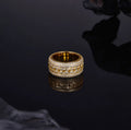 Wholesale Price 925 Sterling Silver Eternity Band Ring Iced VVS Moissanite CZ Hip-Hop Women Men 18K Gold Plated for Certified