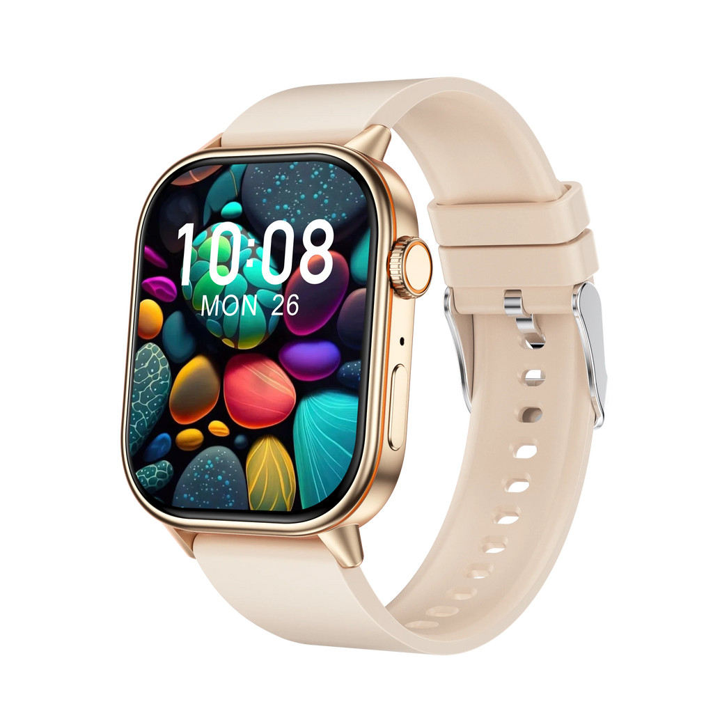 Qrofessional GPS Sport QX17 Smart Watch 2.01 Screen IP68 Waterproof Android Silicone Band 420mAh CE FCC Gloryfit Pro Bt Call