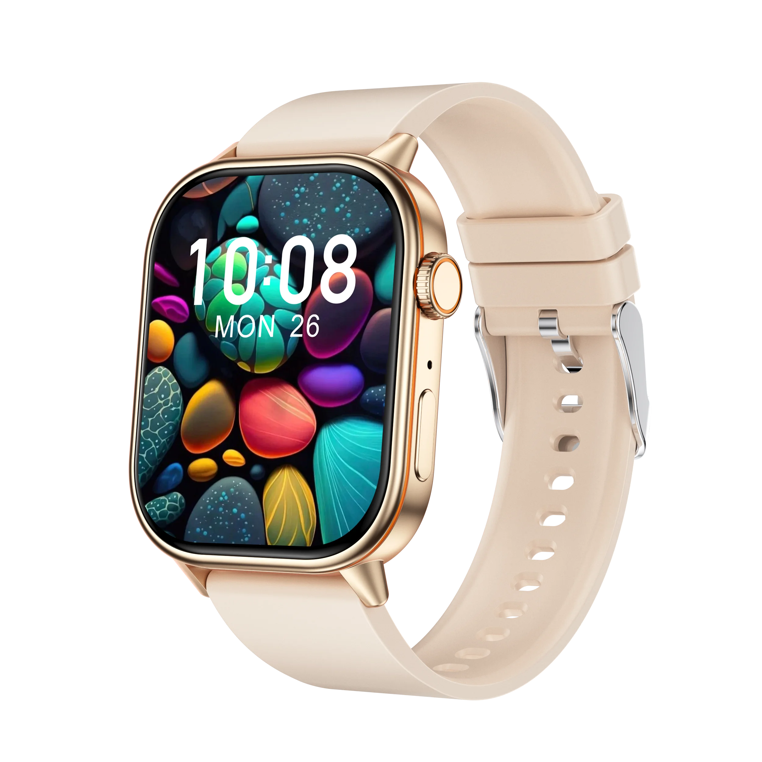 Qrofessional GPS Sport QX17 Smart Watch 2.01 Screen IP68 Waterproof Android Silicone Band 420mAh CE FCC Gloryfit Pro Bt Call