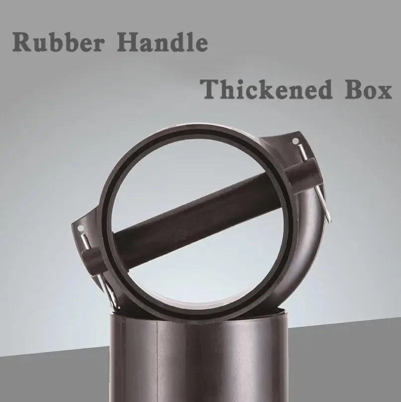 Coffee Knock Box Espresso Anti-splash Dregs ABS Large Capacity Deep Bowl Design Waste Bin for Barista Cafe Accessories