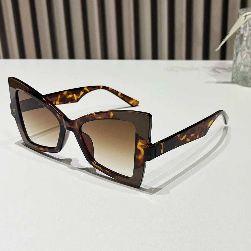 6148 Luxury Shades butterfly Shaped Eyewear Wholesale Custom logo Sunglasses 2024 Cat Eye Glasses Sun Glasses