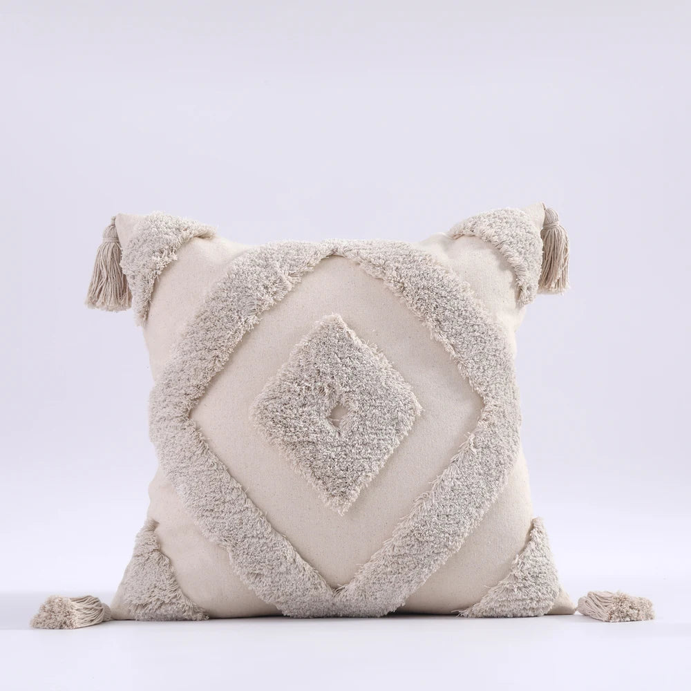 45 * 45/30 * 50cm Moroccan Bohemian Plucked Nordic Style Pillowcase Hotel Home Living Room Sofa Cushion Cover