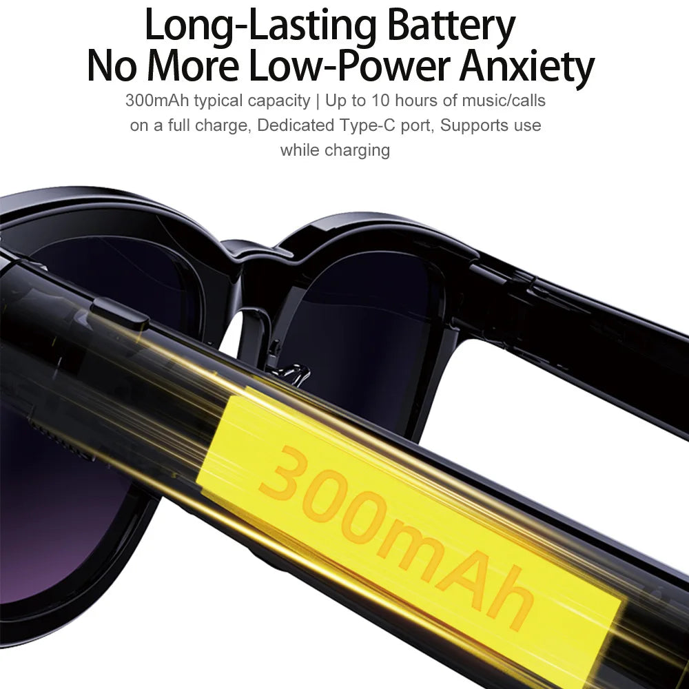 A2 Smart Glasses Multi-function Photo Video Recording Real-time Translation Meeting Minutes All Things Recognition AI