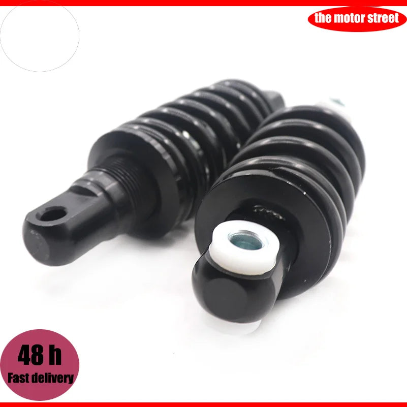 125 8mm Scooter Rear Shock Absorber Black Spring style for China Small Little Citycoco Electric