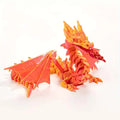Mini 3D Fire-Breathing Mechanical Dragon Custom Logo Printed Plastic Rods Promotional Toys for Kids