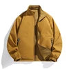 Double-sided Fleece Lined Jacket Men's Autumn and Winter Pile Coat