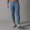 Customized 80% Cotton Men Jogger Pants Pocket Sweatpants Solid Zipper Black Trouser Pant Man Gym Workout Track Pants for Men