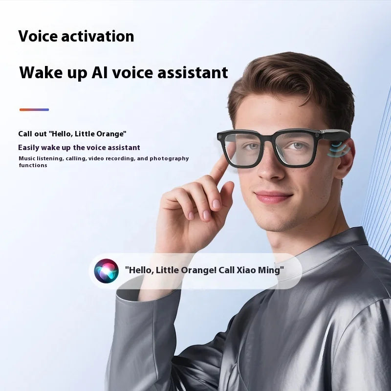 V03 Video Camera 800w Translator Sunglasses Phone Call Chatgpt Digital Smart Ai Glasses with Display