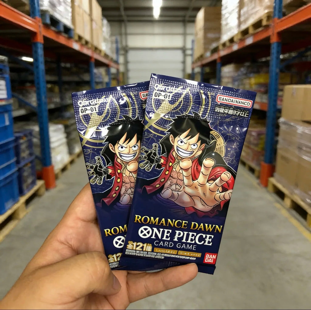 Card Game OP-01 Romance Dawn Booster Box Japan Version Sealed TCG Collectible Senwell Paper (>14Y)