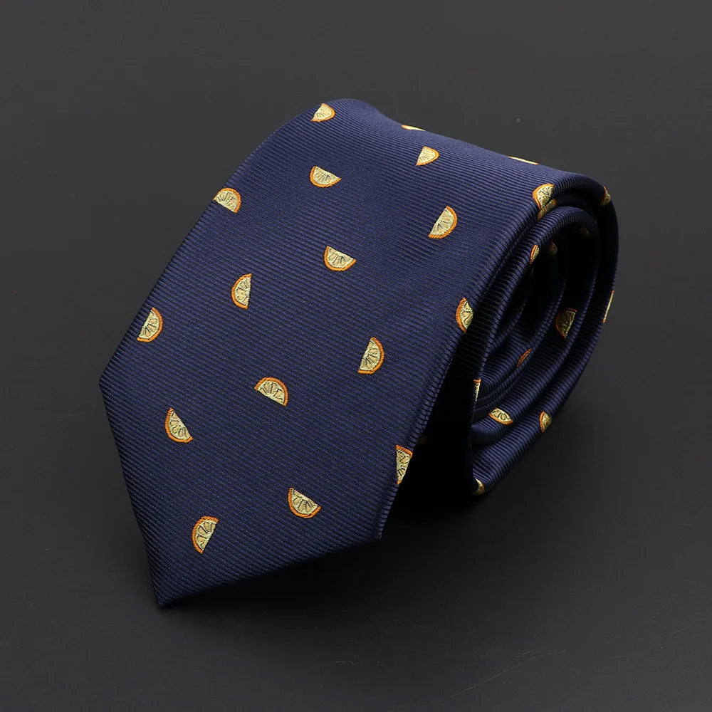 Men's Skinny Ties Jacquard Neckties for Wedding Business Suits Party Neck Ties Neckwear Slim Gravatas Accessories Gift For Men