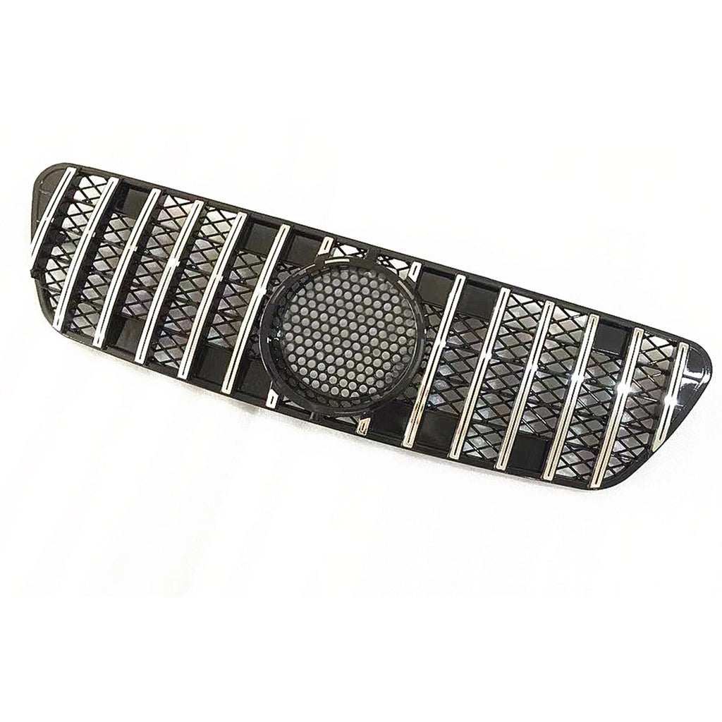 For 1999 2000 2001-2004 Benz W163 ML Class Car Front Bumper Grille Grill Sliver