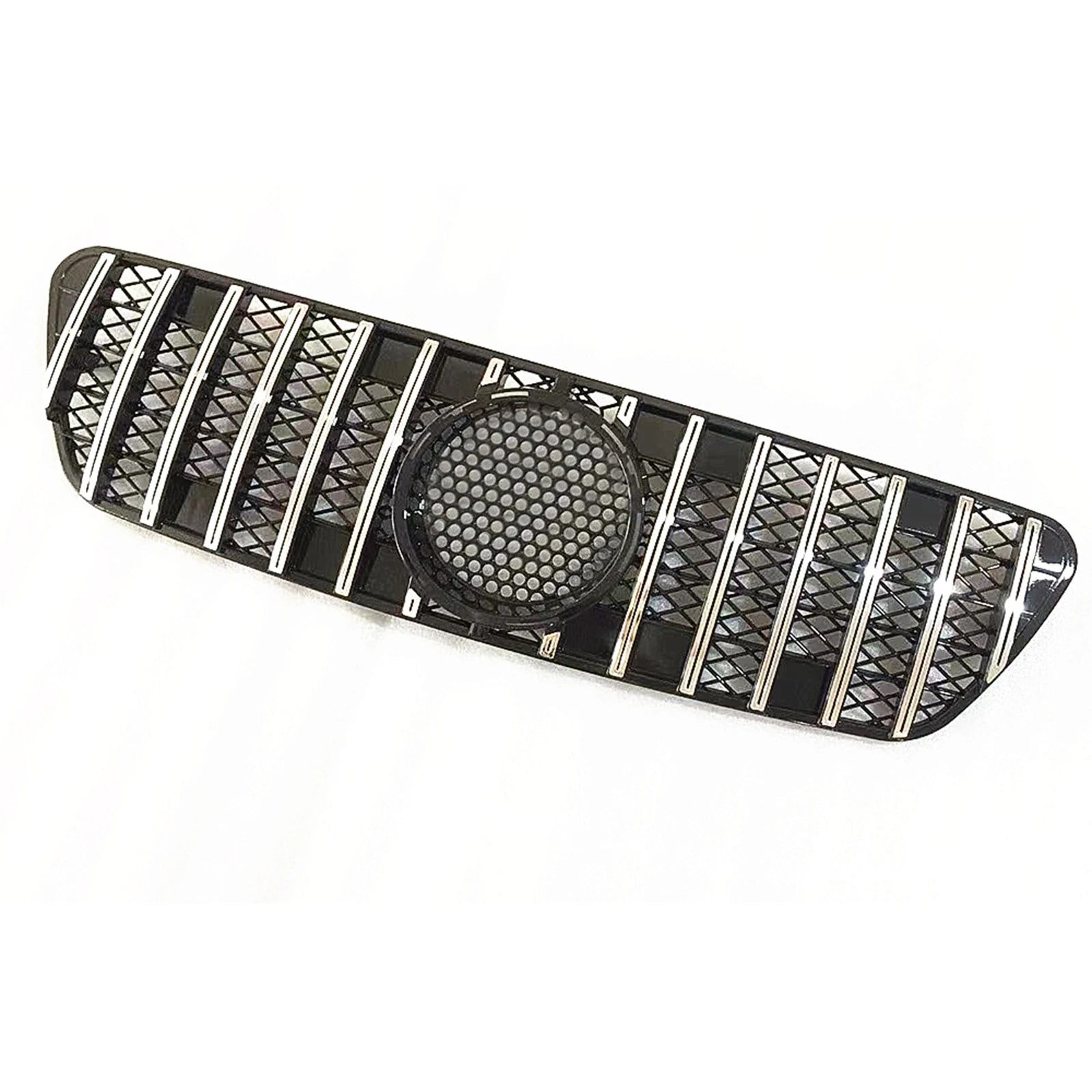 For 1999 2000 2001-2004 Benz W163 ML Class Car Front Bumper Grille Grill Sliver