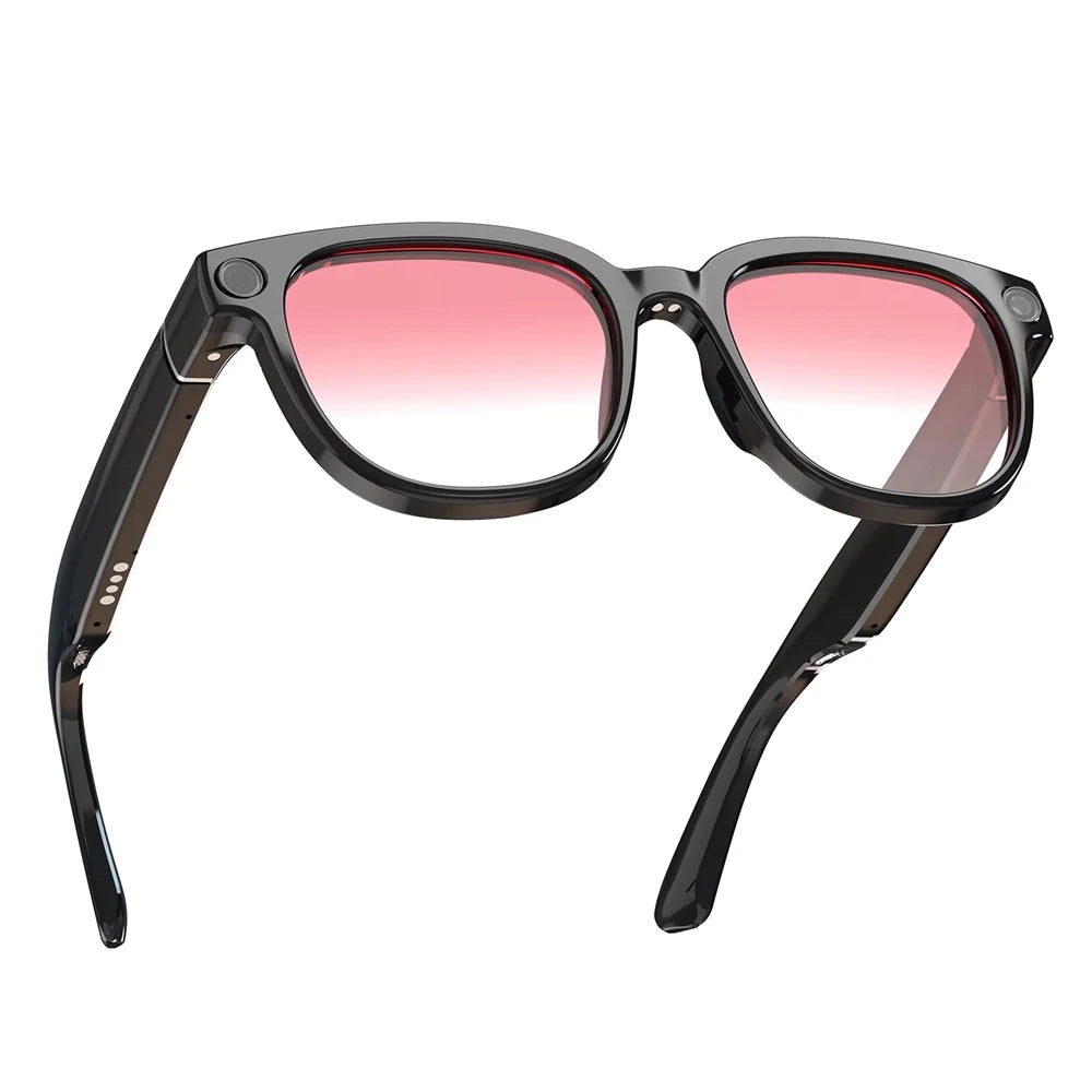 AG66 Factory OEM ODM New AI Translation Smart Glasses13MP Camera Automatic Recognition BT Voice Call Customized APP AI Glasses